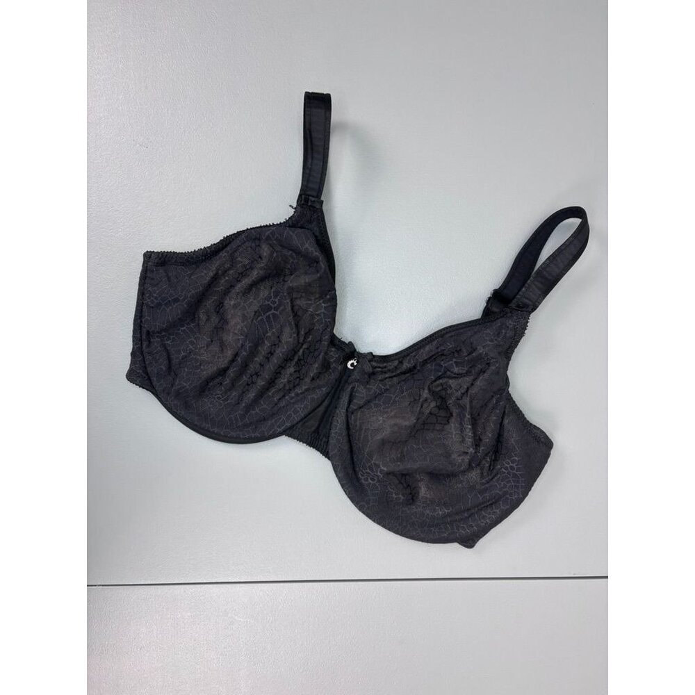 Chantelle women's 34H black C magnifique seamless unlined minimizer bra